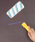Top Shelf Paint Roller With Removable Sleeve For Smooth As Butter Wall And Ceiling Coat Zero Grind Handle in hand.