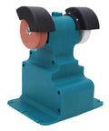 Jeffergarden 18V Cordless Mini Bench Grinder With Dual Batteries, 200W Power, 7000 RPM Speed for precision polish and sharpening tasks.