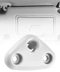 Detailed view of Subaru Sun Visor Mount Clip Replacement For Forester 2003 Through 2005 And 2009 Through 2016 Impreza 2008 Through 2010 And 2012 Through 2014 Crosstrek 2013 Through 2014 Driver Side Just Snap In Sun Visor Repair Bracket showing its attachment point and design.