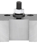 Top Shelf Quick Change Tool Holder For Mini Lathe And CNC Machining Builds Crafted From High Carbon Steel with clamp detail