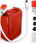 Automatic Gas Can Pump With Auto Stop Sensor, Battery Operated Portable Fuel Transfer Tool For Gas Diesel And Oil, 51 Inch Hose
