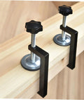 Rattan Furniture Connectors Outdoor Clips For Patio Sofas And Wicker Chairs Heavy Duty Sofa Clamps on wooden setup