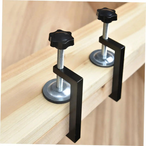 Rattan Furniture Connectors Outdoor Clips For Patio Sofas And Wicker Chairs Heavy Duty Sofa Clamps on wooden setup
