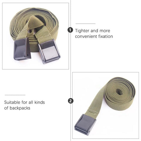 3 Pack Cargo Lashing Straps Set For Camping And Travel Easy To Use Quick Fix Buckle Cam Buckle Tie Down Straps Wide And Durable