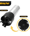 Wiring port detail of High Performance Water Cooled Spindle Equipped With Automatic Tool Change System And ISO20 Retainer Built To Power Through The Daily Grind For Zero Hassle Cnc Metal Machining At 2.2KW And 24000RPM.