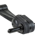 6 Inch Heavy-Duty Rubber Hood Catch With Zinc-Plated Brackets And Pin T-Handle Rubber Latch For Securing Truck Boxes