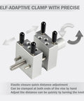 Slick Tabletop Mini Vise Legit Heavy Duty Bench Clamp For Jewelry Crafting Electronics Repair And Gunpla Assembly with adaptive features.