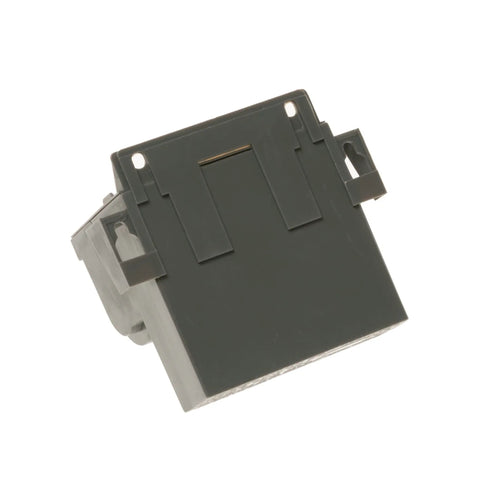 Genuine Replacement Spark Module for Cooktop WB49X10192, black plug-n-play part with mounting holes, angled view.