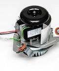 Badass Heavy Duty Draft Inducer Fan Motor Furnace Blower Replacement showing dual-speed motor with metal casing.