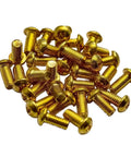 Premium M5 X 10mm Brass Phillips Pan Head Machine Screws Rock Solid Fully Threaded Fasteners for Electronics and DIY