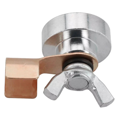 Welding Grounding Magnetic Base Clamp For Welder Tool Kit Quick Attach Ground Point Instantly Adheres To Smooth Metal Surfaces Hands Free Grounding