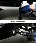 Installation of Spring Loaded Bike Kickstand For Tuttio Soleil And Tuttio Tutto Electric Dirt Bikes with anti-slip surface.