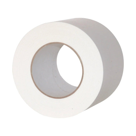 824 Shrink Wrap Tape 4 Inch By 60 Yard White Durable Polyethylene Film UV Protected roll on white background
