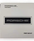 Porsche Car First Aid Kit With Hard Ballistic Nylon Case, OEM Quality Medical Supplies, Glove Box Friendly Fit For Most Porsches.