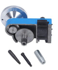 Slide Carriage Replacement Kit For Mini Lathes - Aluminum Die Cast, gear mechanism with 16mm half nut and components
