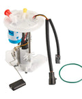 Heavy Duty E2454M Fuel Pump Assembly For Ford Explorer And Mercury Mountaineer 2006 2009 4.0L 4.6L top view with wiring and seals.
