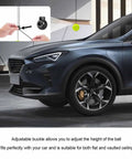 Two Pack Garage Parking Ball Set With Adjustable Height Ceiling Lanyard And Mount Hooks Tennis Ball Car Stop Indicator