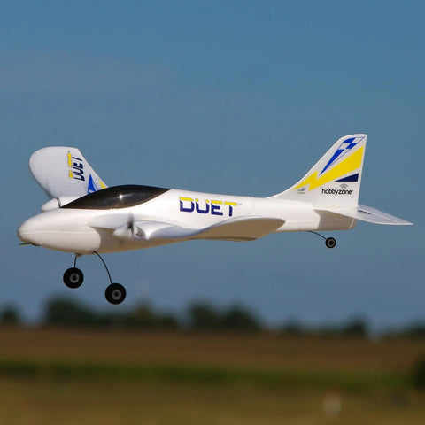 RC Airplane Duet S 2 Ready To Fly Starter Kit With Everything Included, All In One Pack For Beginners To Get Flying Quickly And Safely, HBZ05300 For Instant Fun soaring in the sky