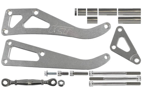 SBC Alternator Power Steering AC Bracket Kit For Long Water Pump V Belt System For Chevy Small Block 305 327 350 383 5.0L