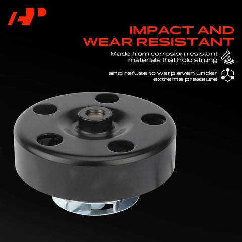 Bulletproof Engine Water Pump Bolt On For Chevy V8 5.3L showing an impact and wear-resistant design with steel impeller.