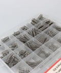 Super Awesome 300 Pcs Compression Spring Assortment Kit With 23 Various Sizes Premium Stainless Steel Springs For Mechanical Repair Auto Fixing Electronic DIY Projects Hardware Tools in plastic organizer