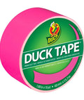 Neon Pink Duct Tape 1.88 Inch By 15 Yard Heavy Duty Roll For Repairs, Crafts, And Diy Projects, Removable Up To Three Weeks
