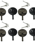 Heavy Duty Kevlar Reinforced Disc Brake Pads Compatible With Avid BB5 Mechanical MTB Systems, 4 Pairs Including Springs.