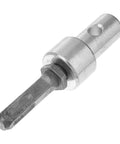 Earth Auger Drill Adapter With Four Slot Shank Pro Grade Drill Bit Converter For Garden Diggers And Electric Impact Drivers