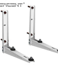 Beefy Mini Split Bracket For Ductless Air Conditioner Wall Mount Supports 7000 To 15000 BTU Galvanized Steel With Epoxy Finish