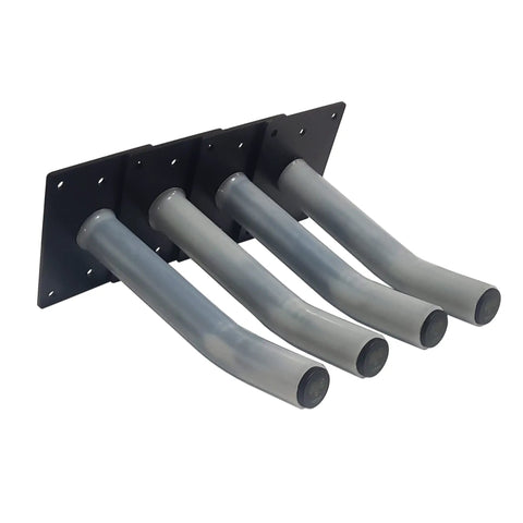 Heavy Duty 12 Inch Wall Tire Hanger Kit With Universal Multi Tool Storage Hooks Protective Sleeves Screws And Anchors Included