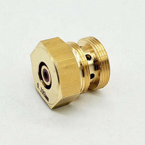 0.192mm Ruby EDM Wire Guide Nozzle With Flat Head And Extended Height For Wire Cutting Machines, side view