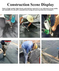 Workers using Heavy Duty 1600W Handheld Plastic Extruder Welder Gun For HDPE LDPE PP Pipe Welding in construction site.