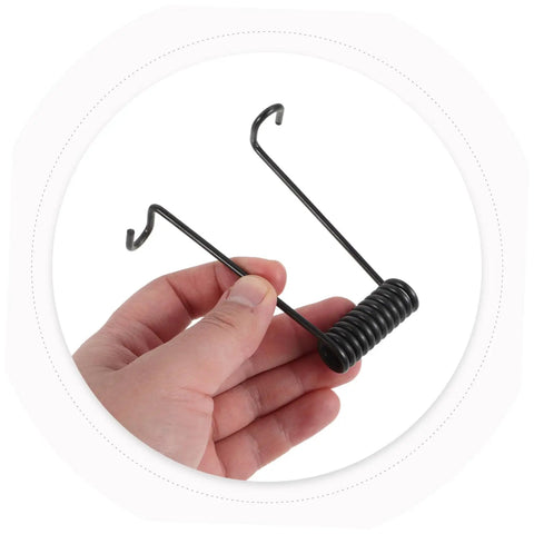 Heavy Duty Stainless Steel Torsion Spring Set For Trash Can Lid Replacement Auto Return Flip Mechanism Upgrade Repair Kit For Home And Industrial Use Sturdy Small Metal Springs, hand-held
