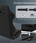 Bottom Mount Racing Seat Hardware Kit With Nuts Bolts And Washers For Quick Easy Sliders Mounting And Seat Brackets dimensions