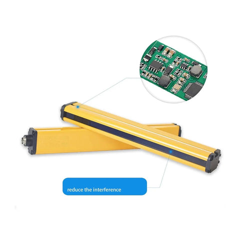 Pro Shop Ready Photoelectric Safety Light Curtain Sensor With Boss Grade Durability Adjustable Beam Coverage Extended Tracking Range And Rock Solid Machine Safety Guarding For Active Workspaces