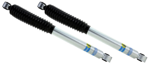 5100 Series Front And Rear Shock Absorbers For Silverado Sierra 1500 HD 2500 2500 HD 3500 3500 HD Models Built For A Smoother Ride And A Breeze To Install, pair of shocks displayed