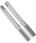 Metalworking Hand Tap Set 2 Pack For M10 X 1.25 Threads Taper And Plug Taps Pro Grade High Speed Steel HSS Right Hand Hand Threading Kit For DIY And Pro Projects