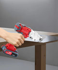 Get Ready To Rock This Bad Boy With A Super Sleek 21V Cordless Brushless Electric Metal Shear Featuring Durable Chrome Vanadium Steel Blades. You Will Love The Smooth Cuts And Two-Speed Adjustment For Any Project Around The House Or Job Site. Stay Sharp.