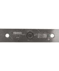 Senior Prima 01 Glass Hinge Top Or Bottom Mount Satin Chrome For One Half Inch Tempered Glass Frameless Showers And Cabinets Heavy Duty