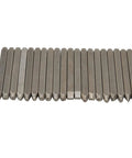 Metal Stamping Kit For Jewelry And Everyday Crafts, 6mm engraving tool set with slick patterns on steel stamps displayed