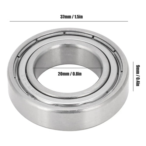 10 Pack Dope Stainless Steel Ball Bearings S6904Z 20x37x9mm Double Shielded Deep Groove For Skateboards And Roller Skates