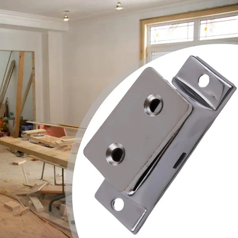 Built Tough Heavy Duty Magnetic Door Catch For Cabinets And Pantries With 304 Stainless Steel Triple Magnet System