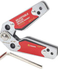 Hot adjustable angle welding magnet holding 20 to 200 degrees with epic 35kg pull force, 12x8x2 cm iron boron tool.