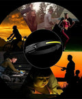 GoBeam 230 Degree Wide Beam LED Headlamp Pack Of 2 Rechargeable Headband Work Light, showcasing outdoor activities and nighttime tasks.