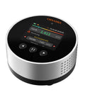 Long Life Radon Detector With 20 Year Sensor And Home Air Quality Monitor, Audible And Visual Alarm, Adjustable Threshold, Real Time Radon Alerts, Easy Setup, Low Power Operation For Safer Home, round digital display