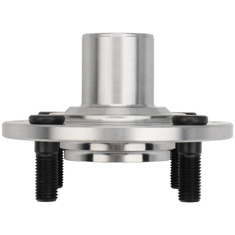 Front view of Pair Front Wheel Hub Bearing Assemblies For Honda Civic 1992 To 2000 And Civic Del Sol 1993 To 1997 Front Driver And Passenger Sides Replacement Wheel Hub Set To Keep Your Ride Rolling Smooth.