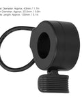 Thumb Throttle For Electric Scooters With Hall Sensor Easy Fit Finger Grip Accelerator Controller Black