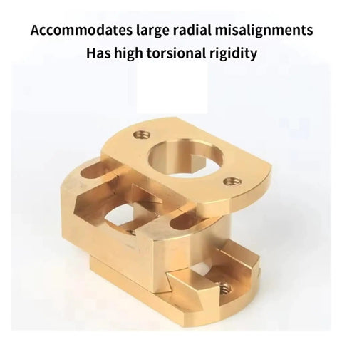 Smooth And Secure 3D Printer Z Axis Parts With Oldham Coupling For 18mm Shaft Perfect Fit For Ender 3 CR10 Voron VzBoT Machines Featuring Easy Install T8 Nut gold metal coupling