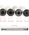 Crown Winder Tool For Mechanical Watches Hand Operated Winding Repair Kit for DIY Enthusiasts shown with four crown sizes
