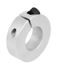 4 Pack Shaft Collar Bore 19mm Aluminum Alloy Clamp On Shafts Collars With M5 Set Screws 40mm Outer Diameter 12mm Thick One Piece Clamp Style